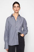 Fritila Shirt - Dark Navy Stripe