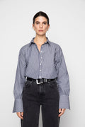 Fritila Shirt - Dark Navy Stripe
