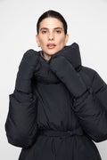Olina Down Mittens - Black