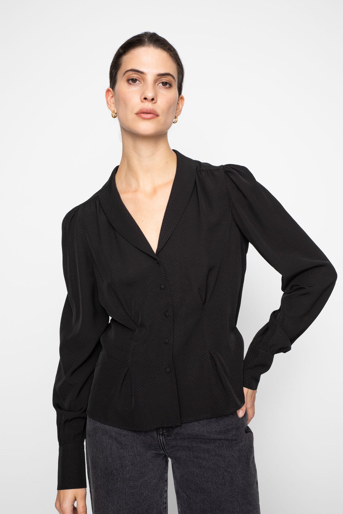 Ylva Blouse - Black
