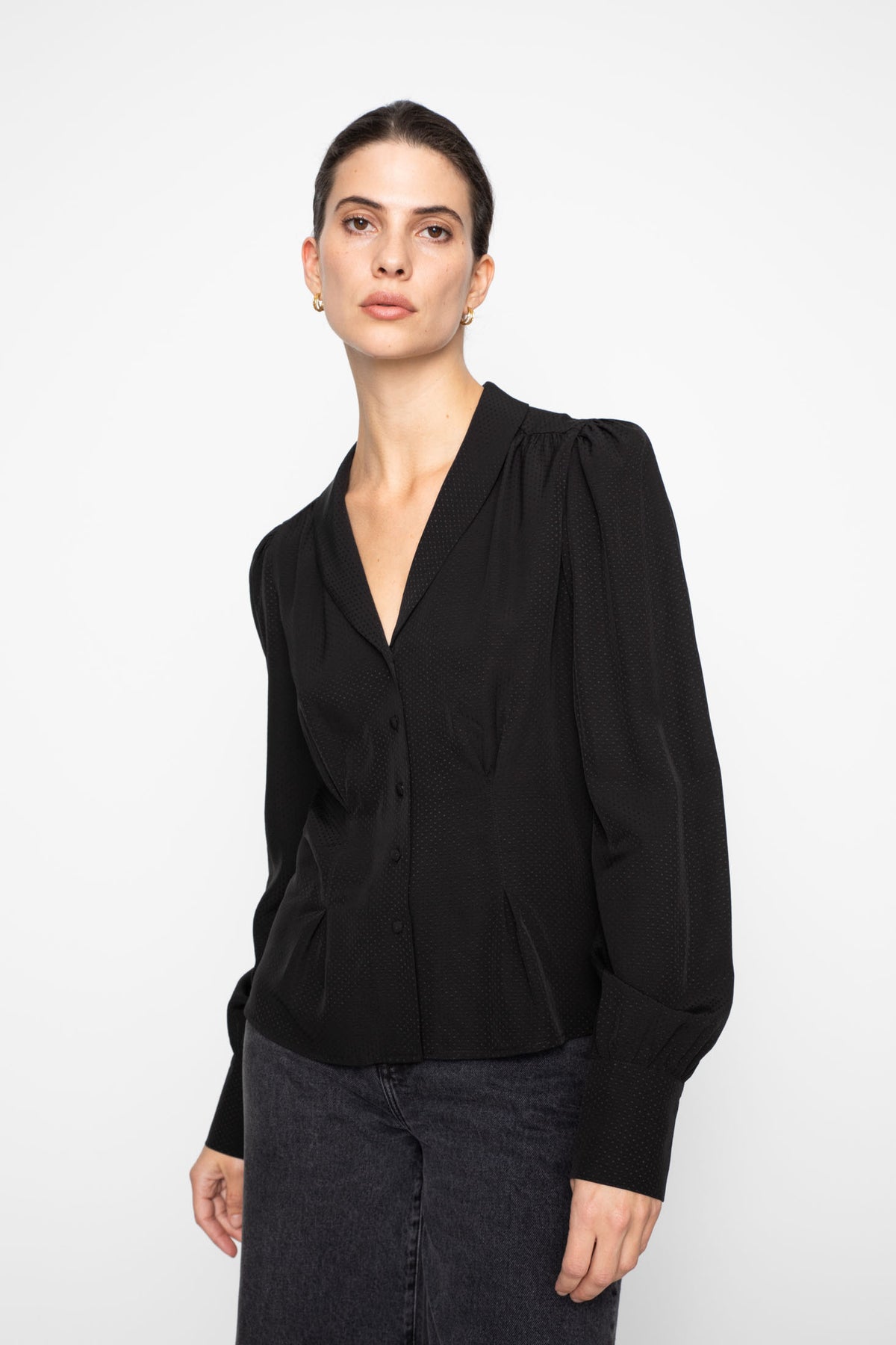 Ylva Blouse - Black