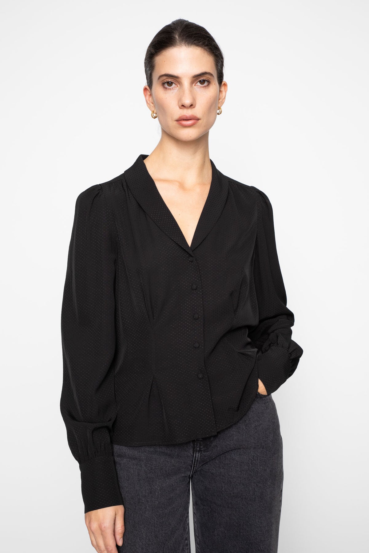 Ylva Blouse - Black
