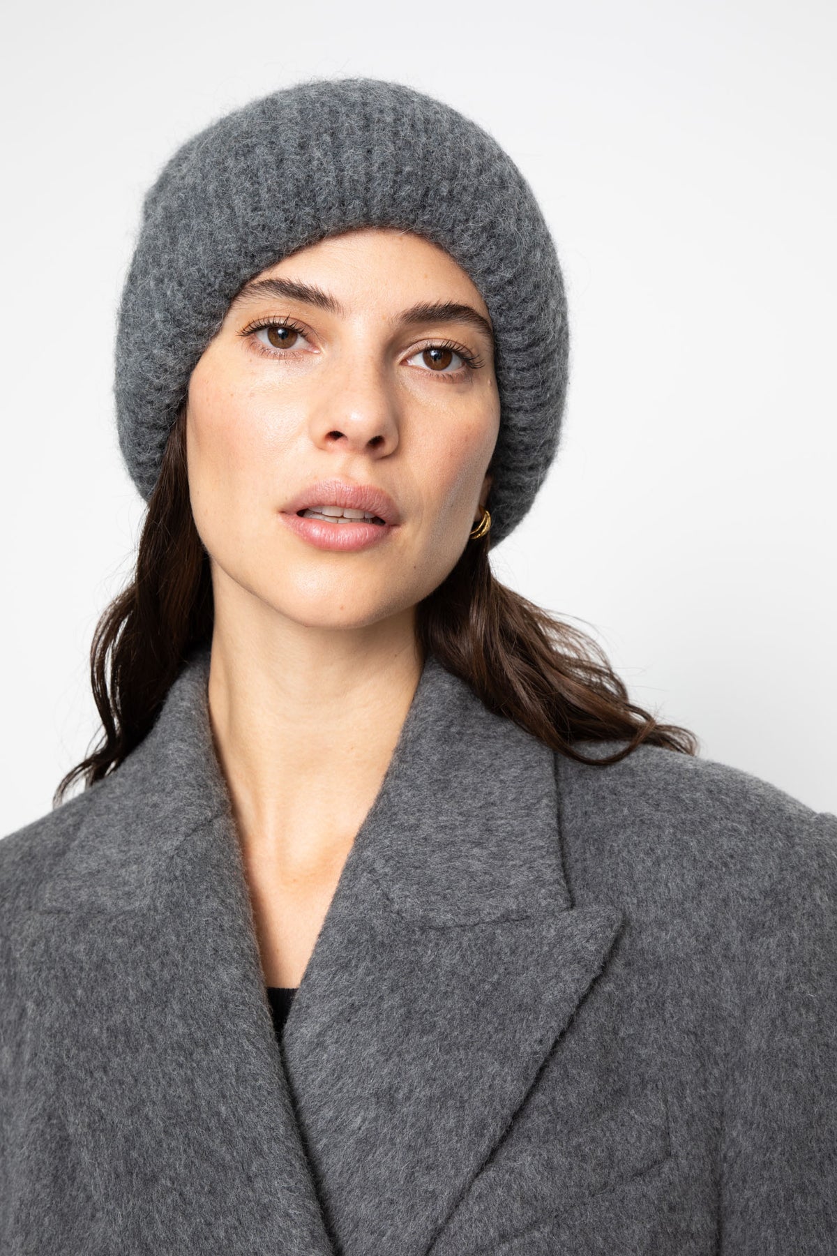 Ayla Beanie - Dark Grey