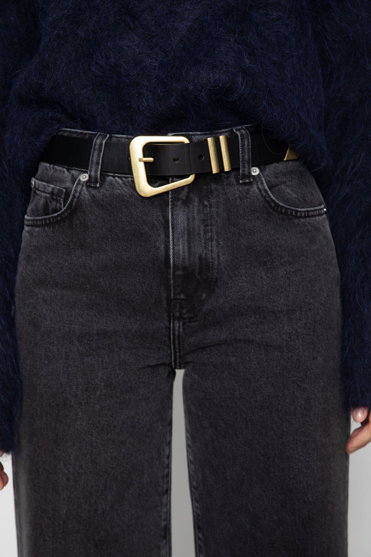 Bennett Belt - Black Gold
