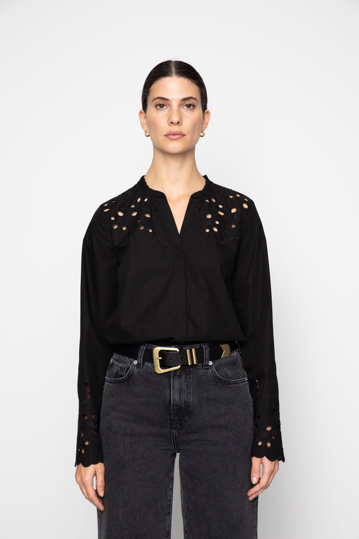 Edda Blouse - Black