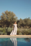 Elise Dress - Lavender Peony Print