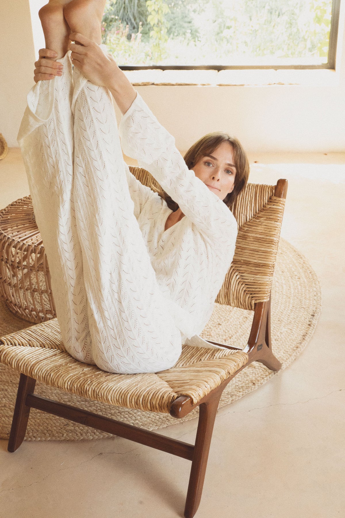 Cabana Trouser - White