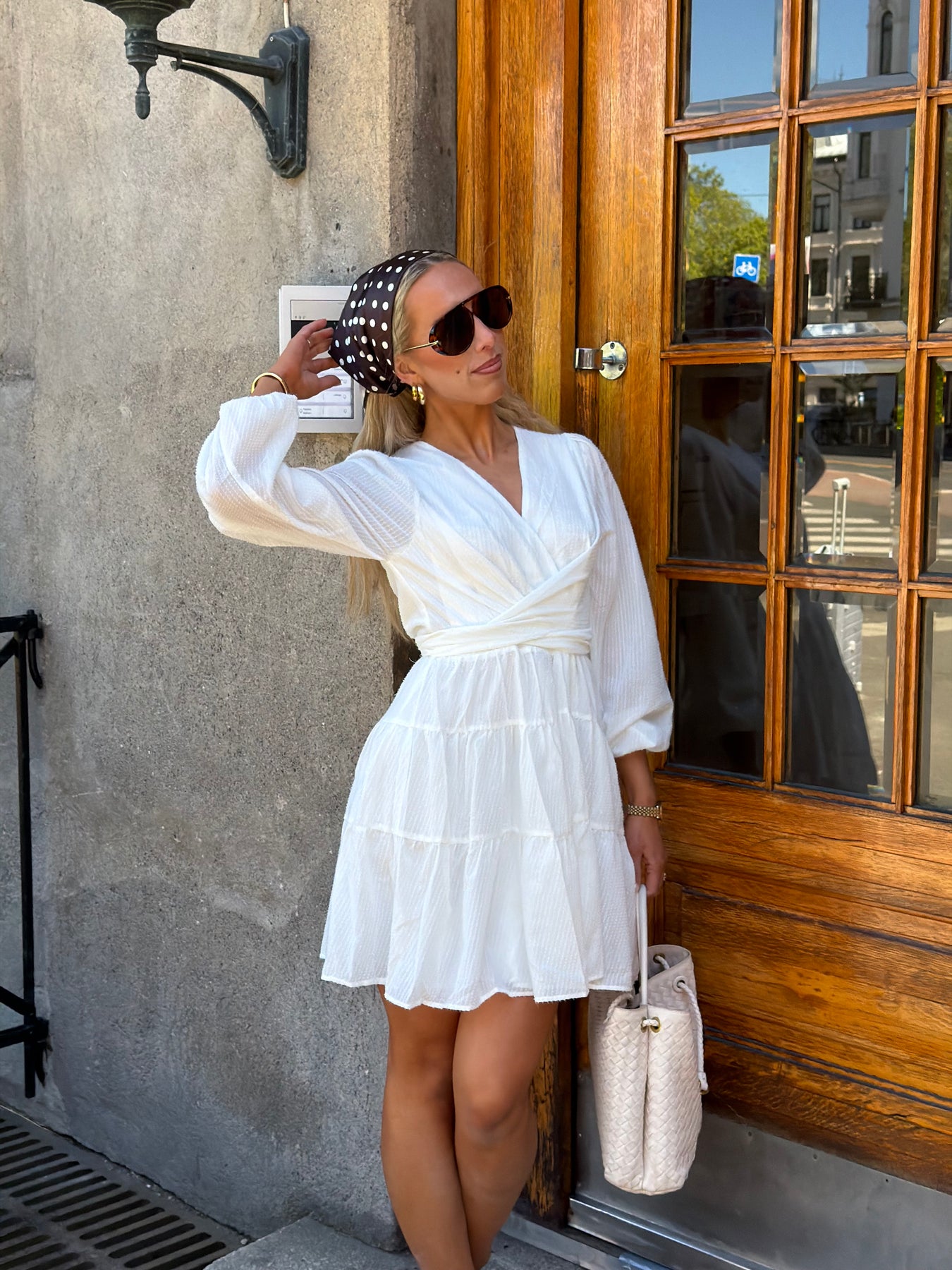 Hedvig Mini Dress - Vit