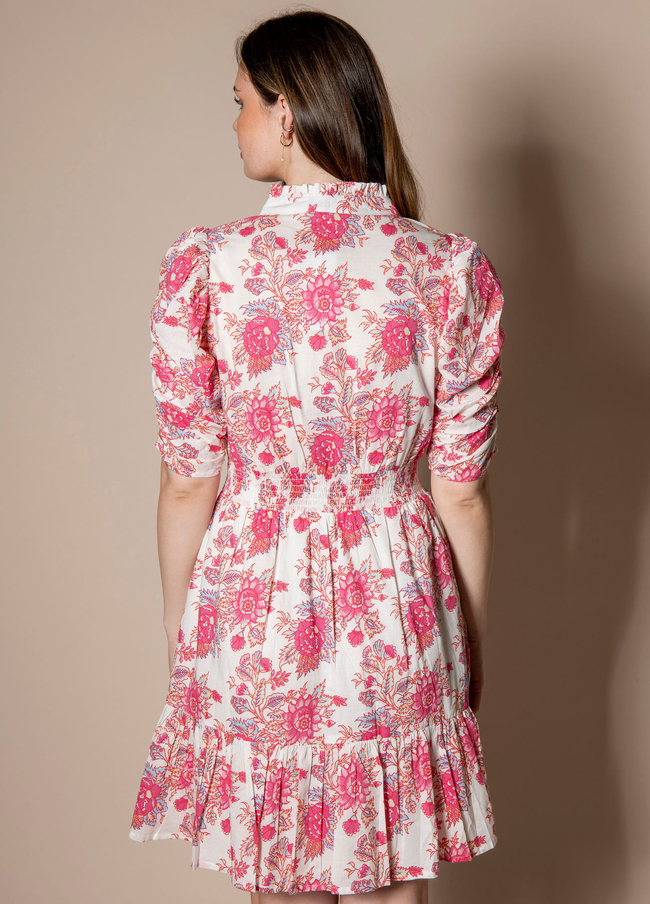 Billie Dress Short Sleeve - Rasberry