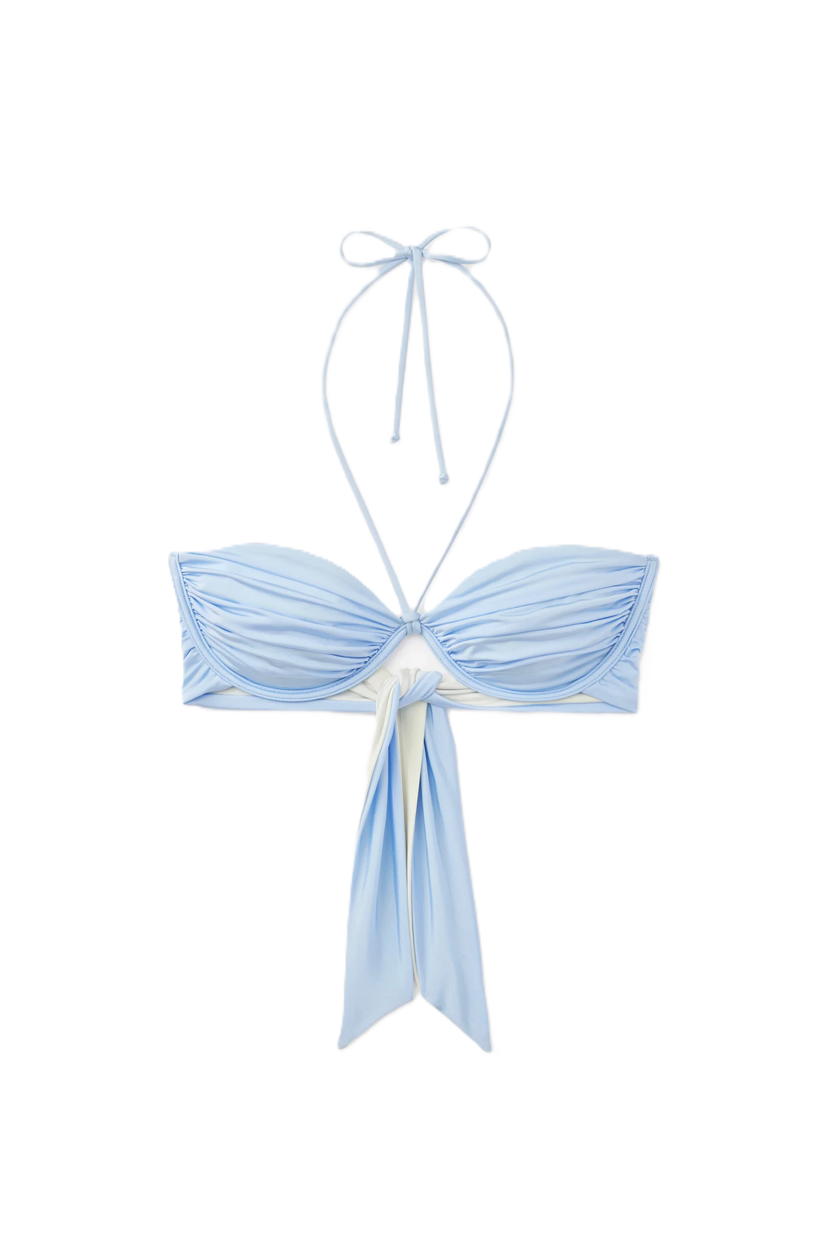 Billow Bikinitopp - Pearl Blue