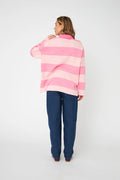 Bisou Blus - Pale Pink Stripe