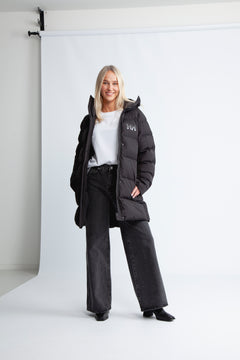 W Adore Puffy Parka - Black