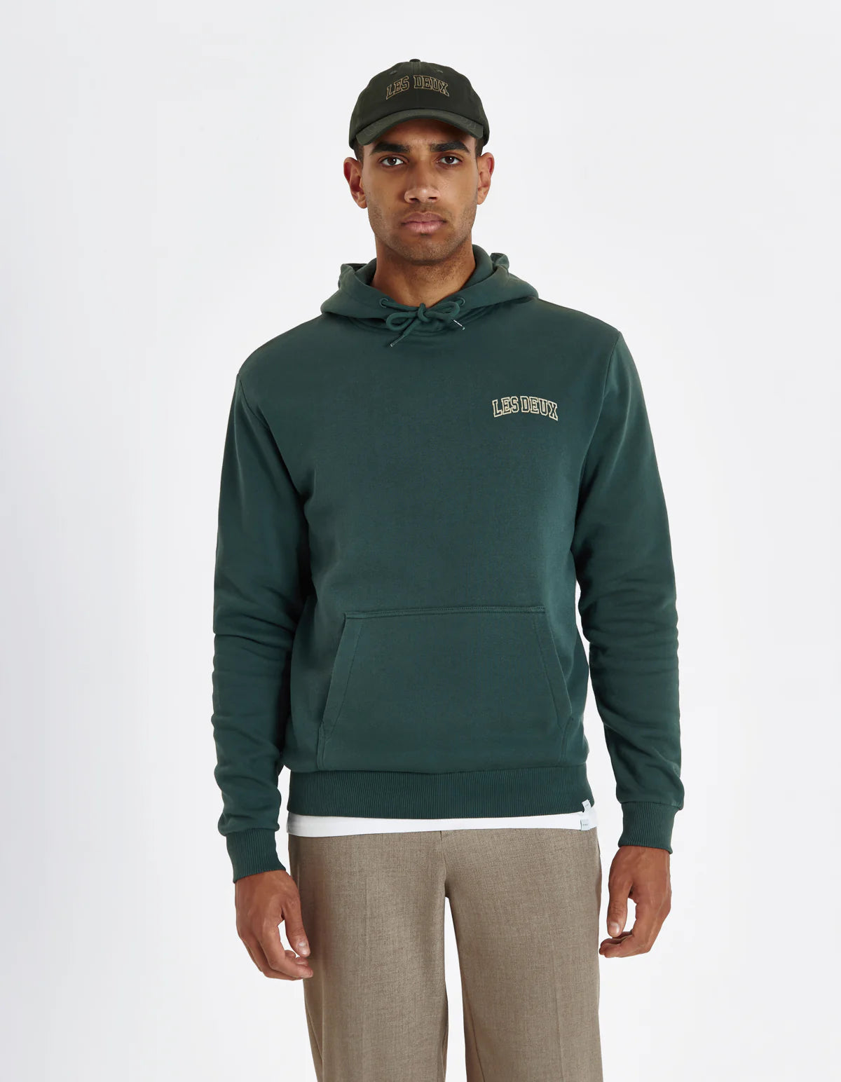 Blake Hoodie 2.0 - Pine Green/Dark Sand