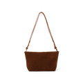 Bond Bag In Suede - Saddle