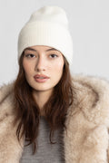 Lilly Wool Beanie - Offwhite