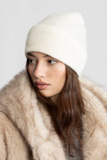 Lilly Wool Beanie - Offwhite