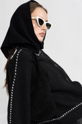 Victoria Wool Scarf - Black