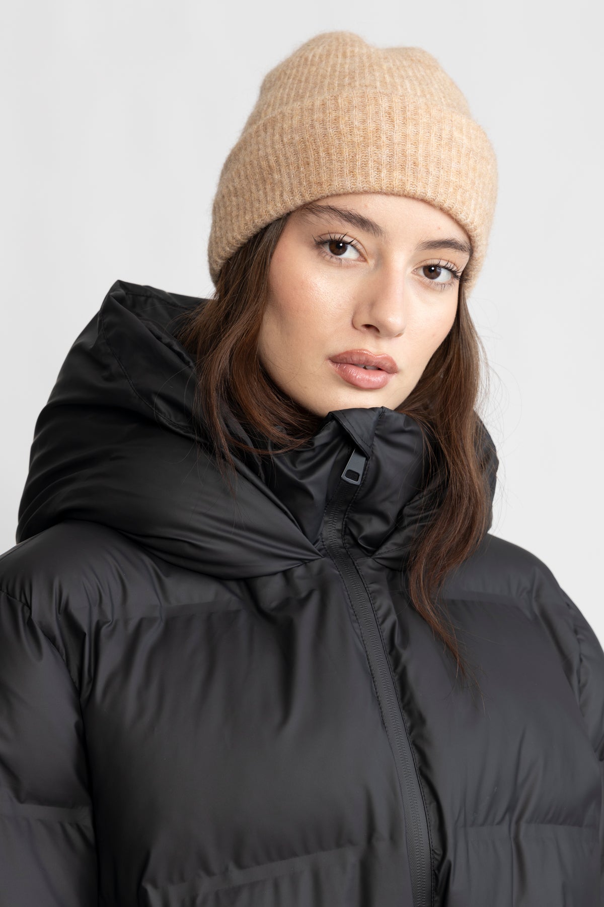 Lilly Wool Beanie - Beige