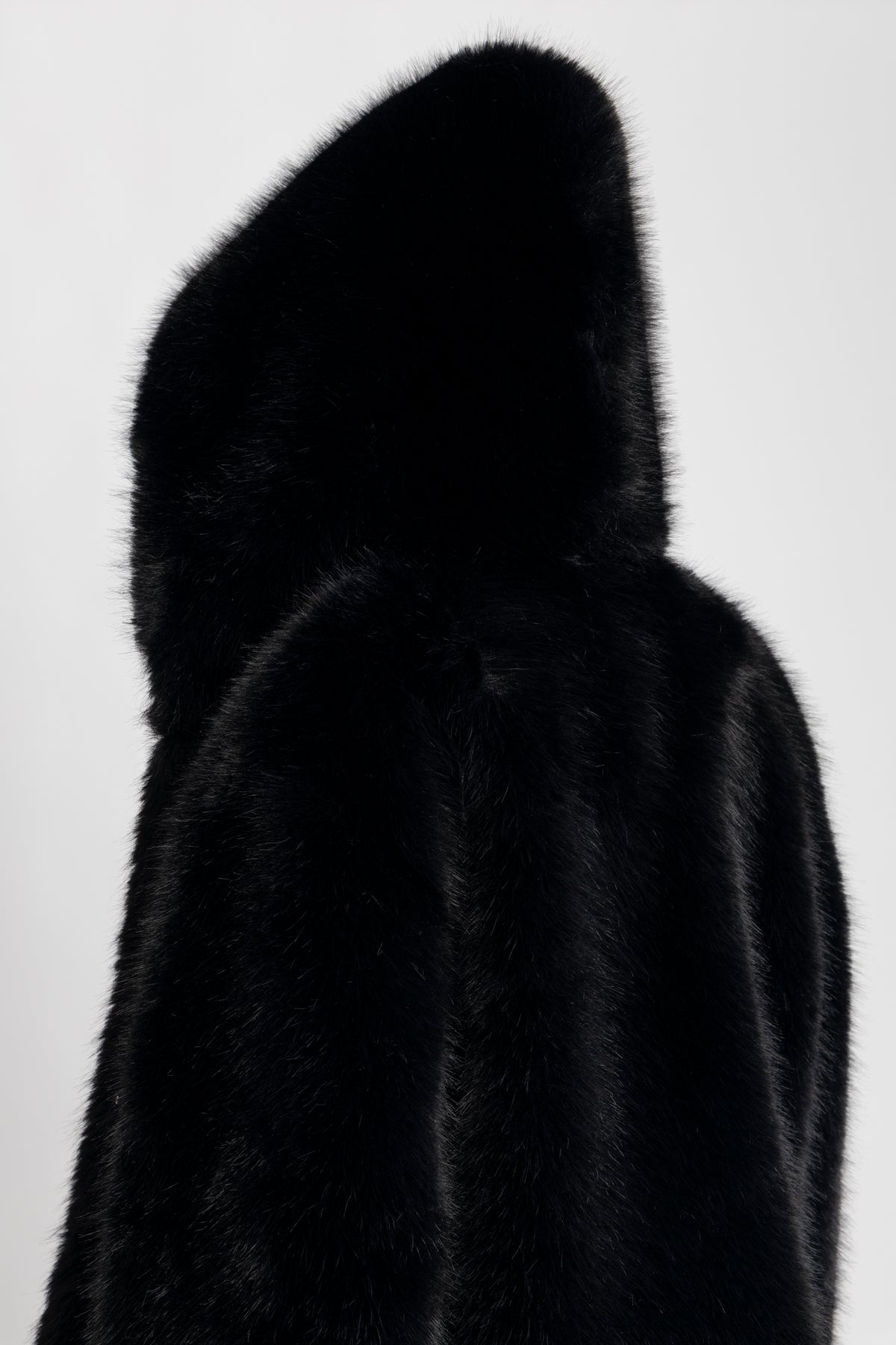 Astrid Faux Fur Jacket - Svart