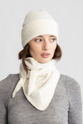 Victoria Wool Scarf - Off White