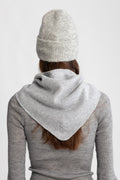 Victoria Wool Scarf - Grey Melange