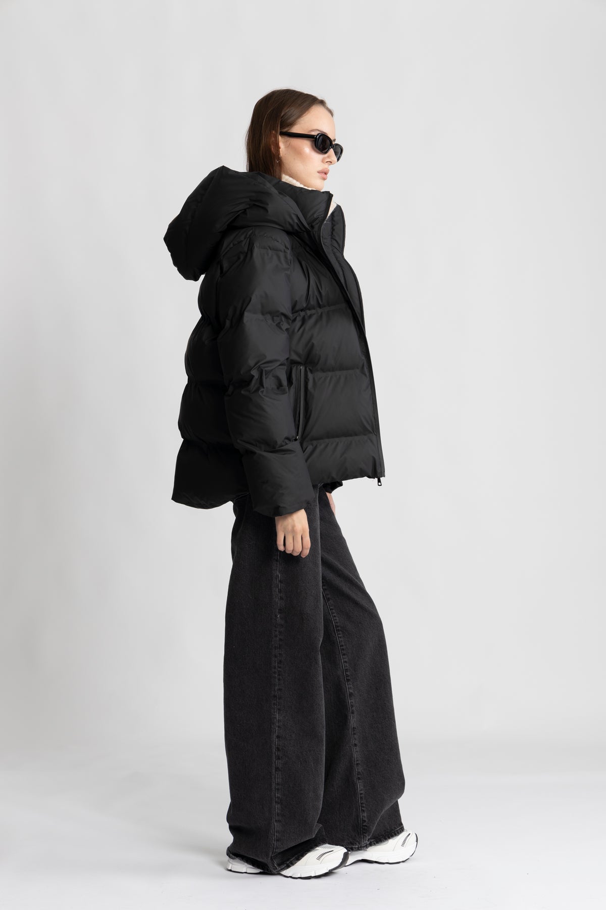 Maud Puffer Jacket - Svart