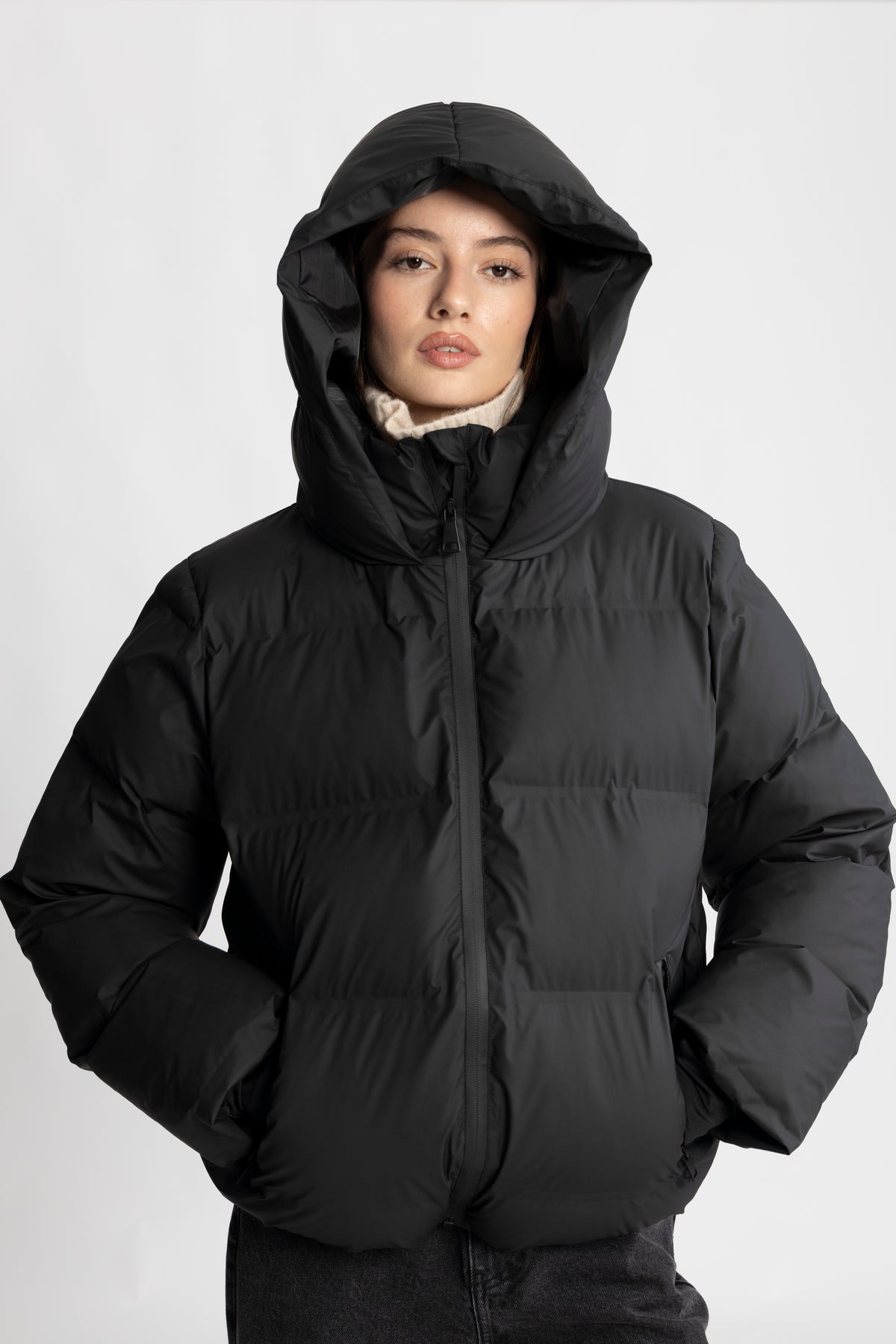 Maud Puffer Jacket - Svart