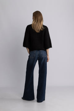 Diana Cape Cardigan - Dark Brown