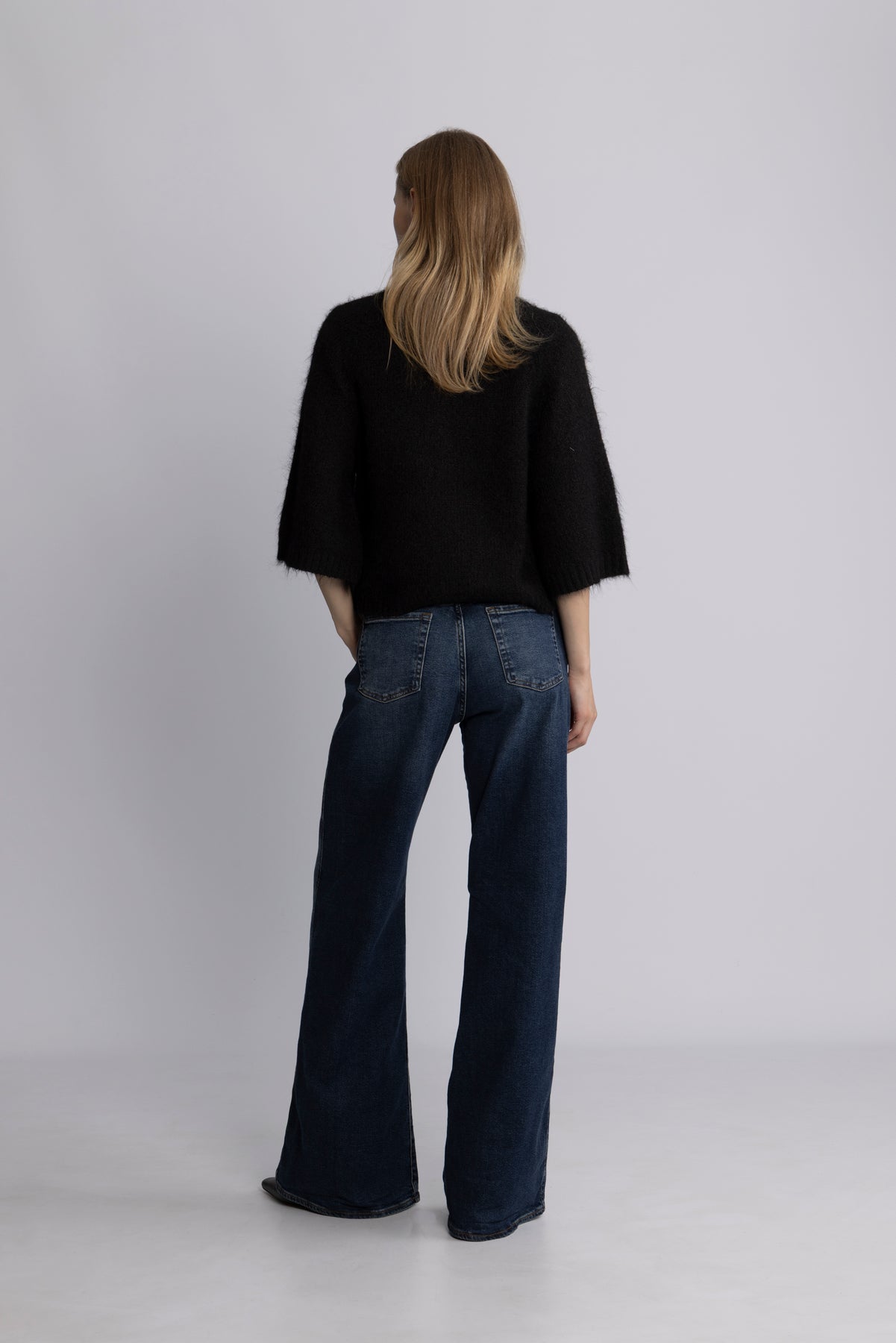 Diana Cape Cardigan - Mörkbrun
