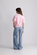 Esther Polo Knit Top - Rosa