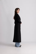 Louise Wool Coat - Black
