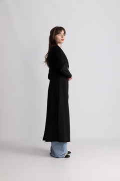 Louise Wool Coat - Black