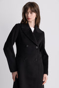 Louise Wool Coat - Black
