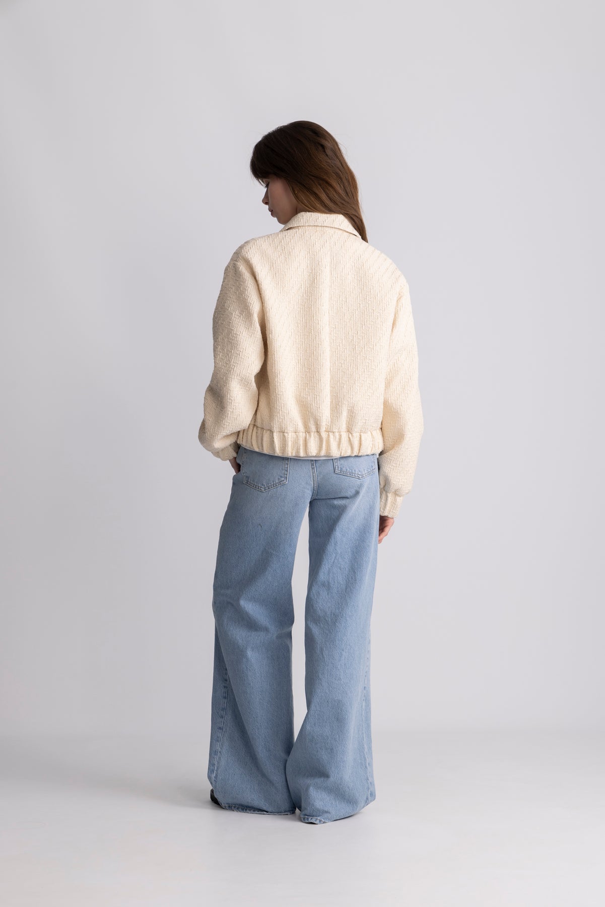 Tone Tweedjacka - Off White