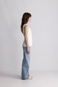 Therese Knit Waistcoat - Off White