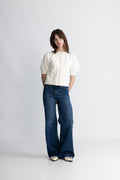 Ania Knit Blouse - Off White