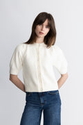 Ania Knit Blouse - Off White