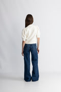 Ania Knit Blouse - Off White
