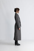 Leah Wool Coat - Black