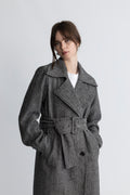 Leah Wool Coat - Black