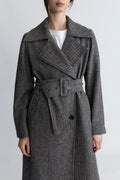 Leah Wool Coat - Black