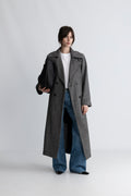 Leah Wool Coat - Black
