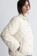 Anne Quilt Jacket - Off White