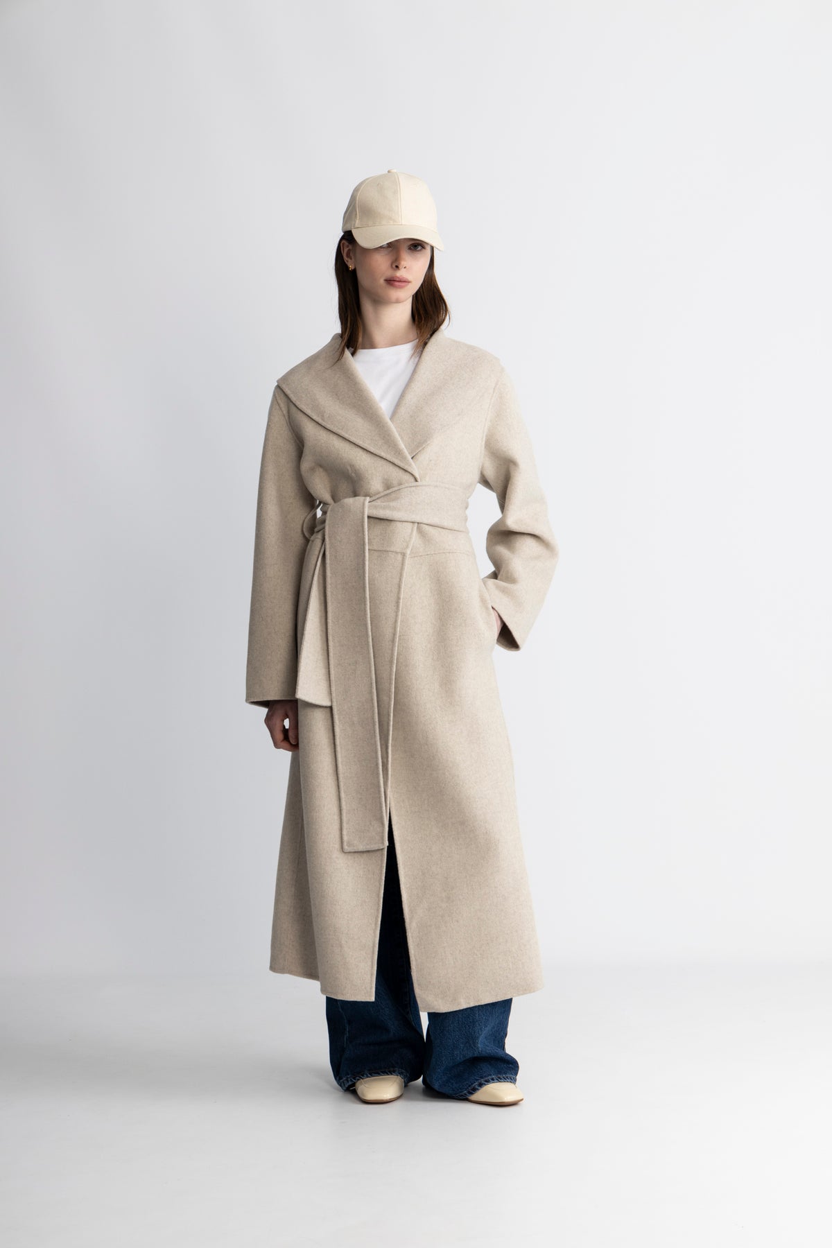 Mette Wool Coat - Light Sand