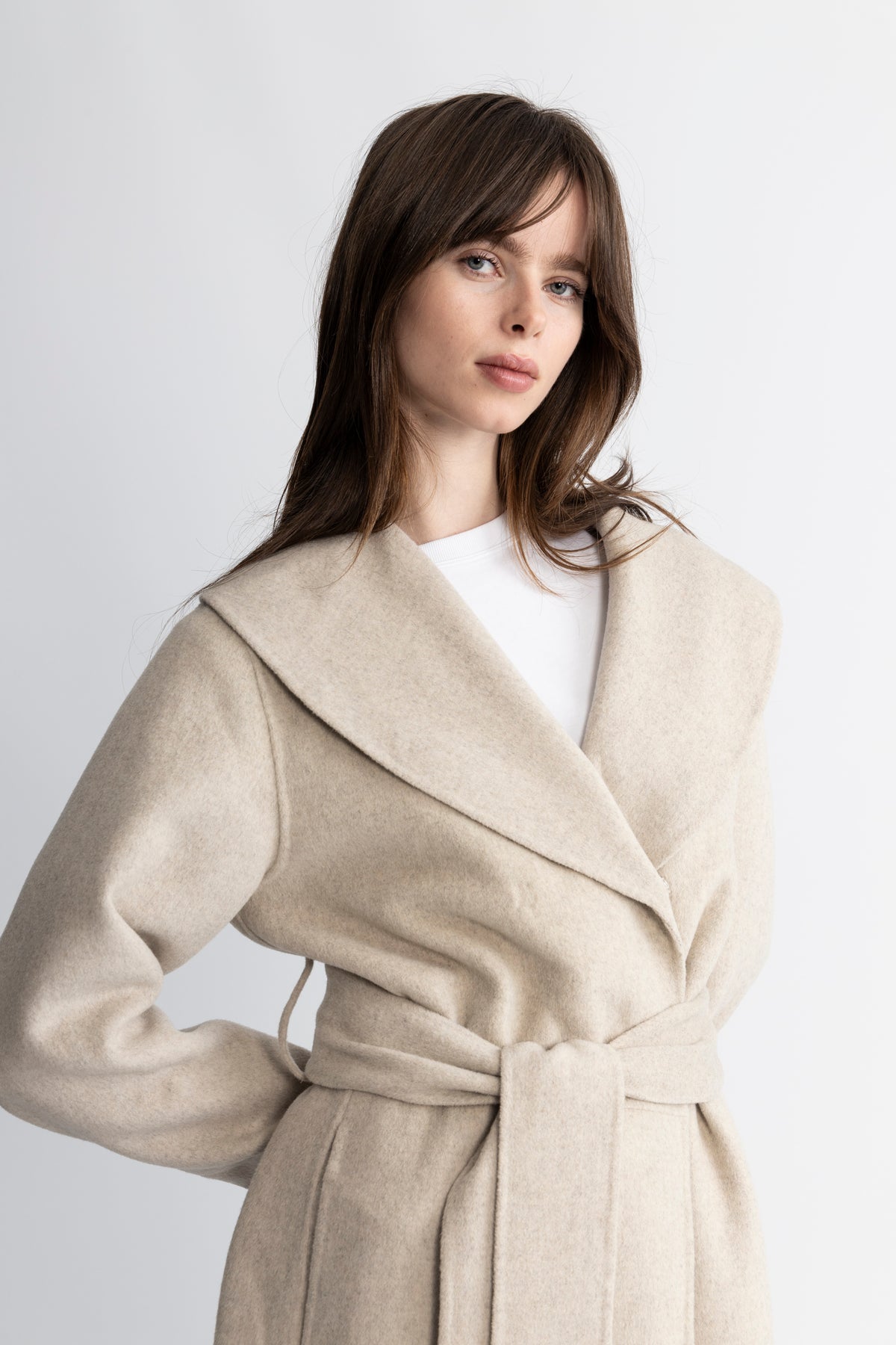 Mette Wool Coat - Light Sand