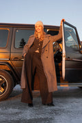 Leah Wool Coat - Black