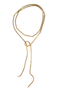 Gold Box Chain Rope - Guld