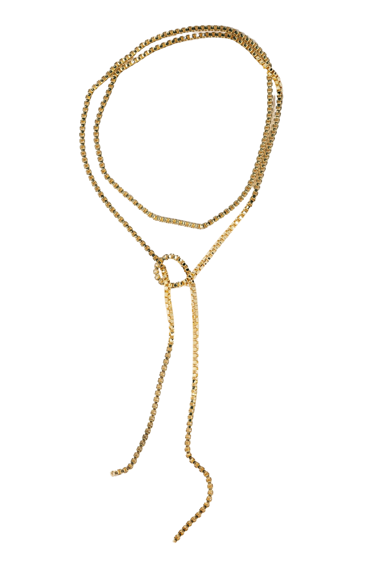 Gold Box Chain Rope - Guld