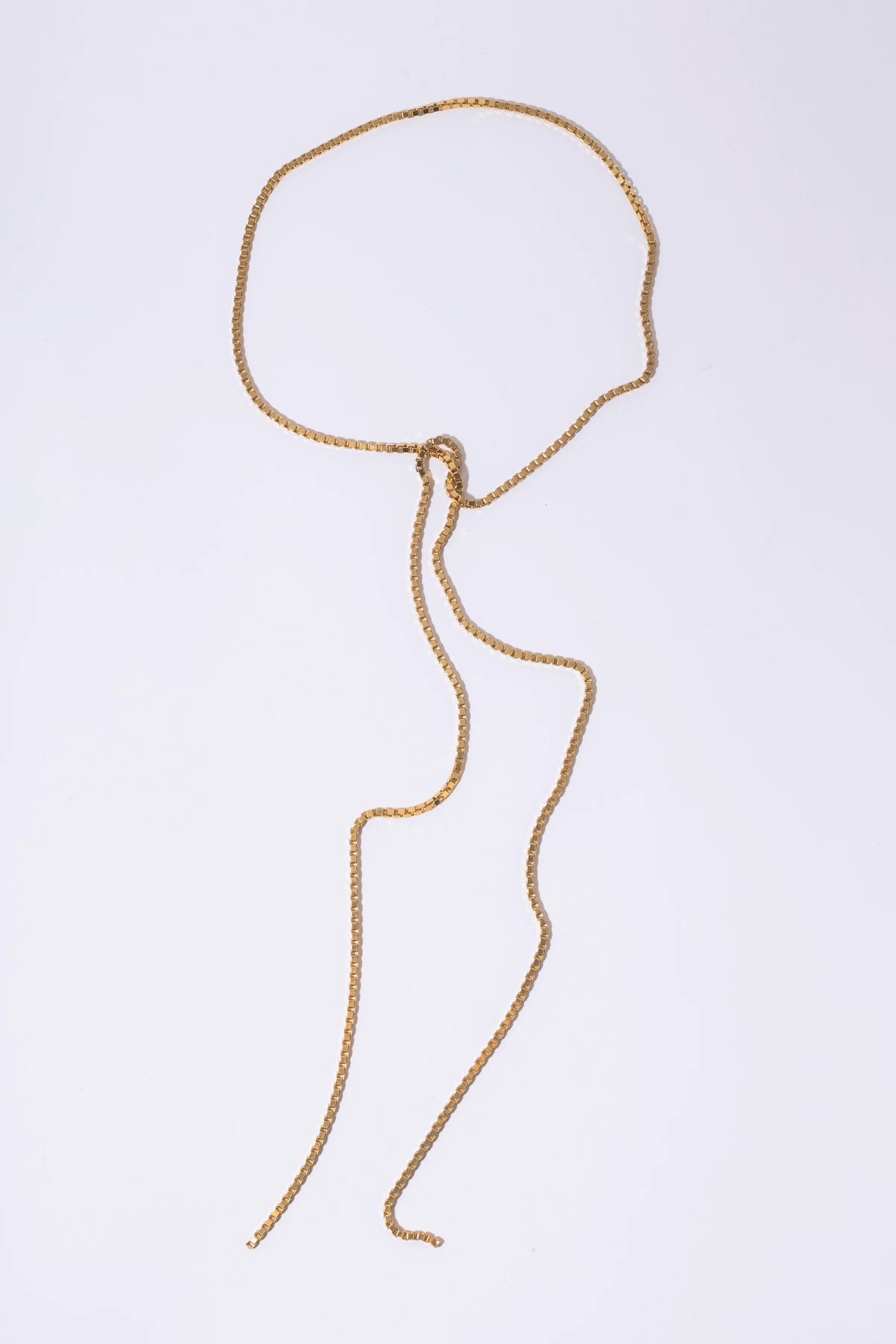 Gold Box Chain Rope - Guld
