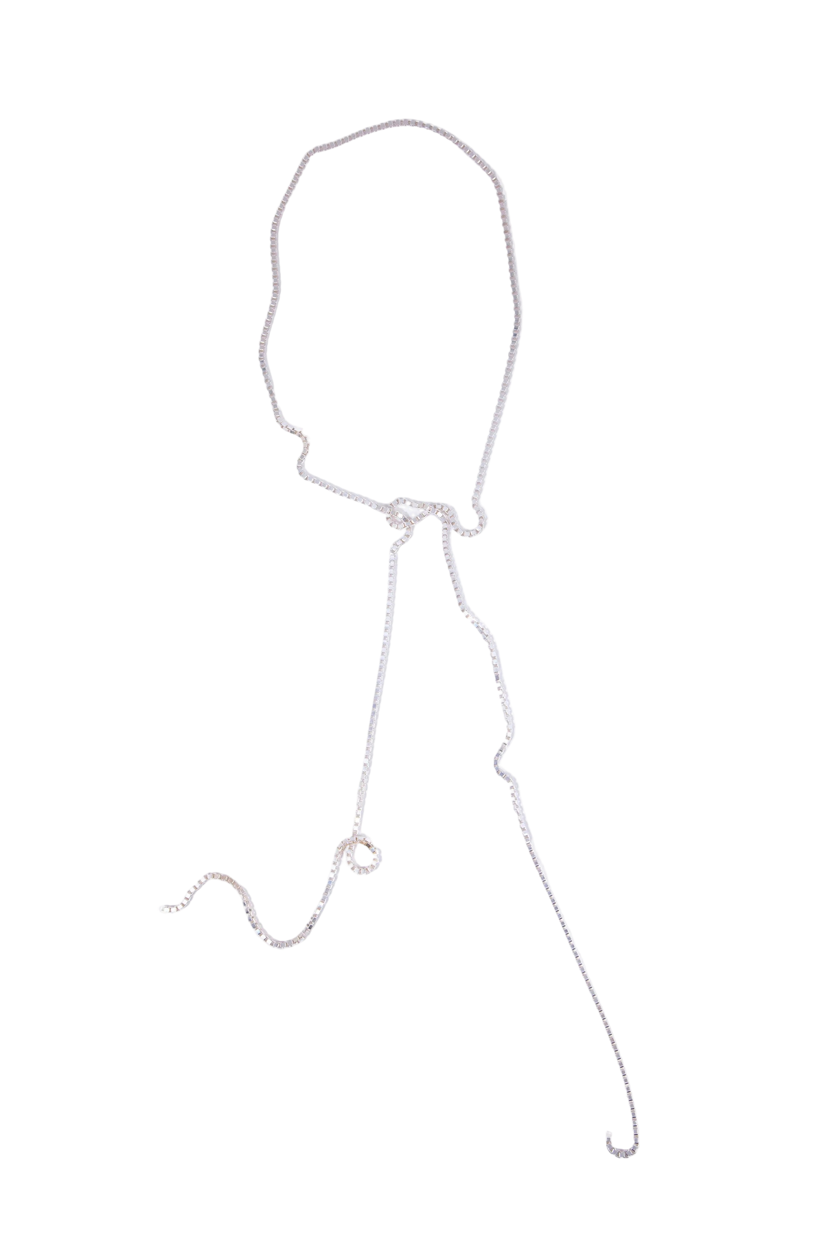 Silver Box Chain Rope - Silver